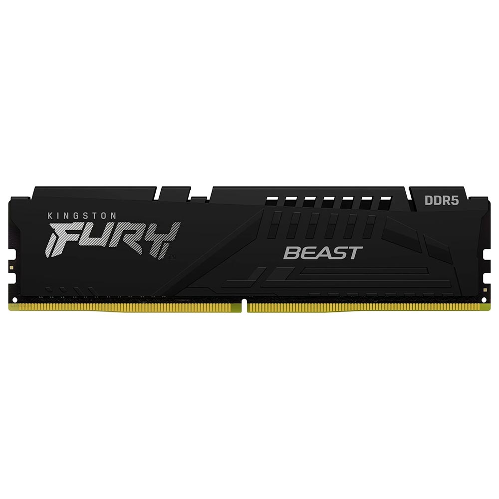 Memória Kingston DDR5 16GB 6400MHz Black Fury Beast – KF564C32BBE-16