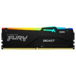 MEM DDR5 KINGSTON FURY BEAST RGB PRETO 1