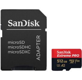 Cartão de Memória SanDisk Micro SDXC Extreme Pro 512GB 200 MB/S- SDSQXCD-512G-GN6MA - Image 2